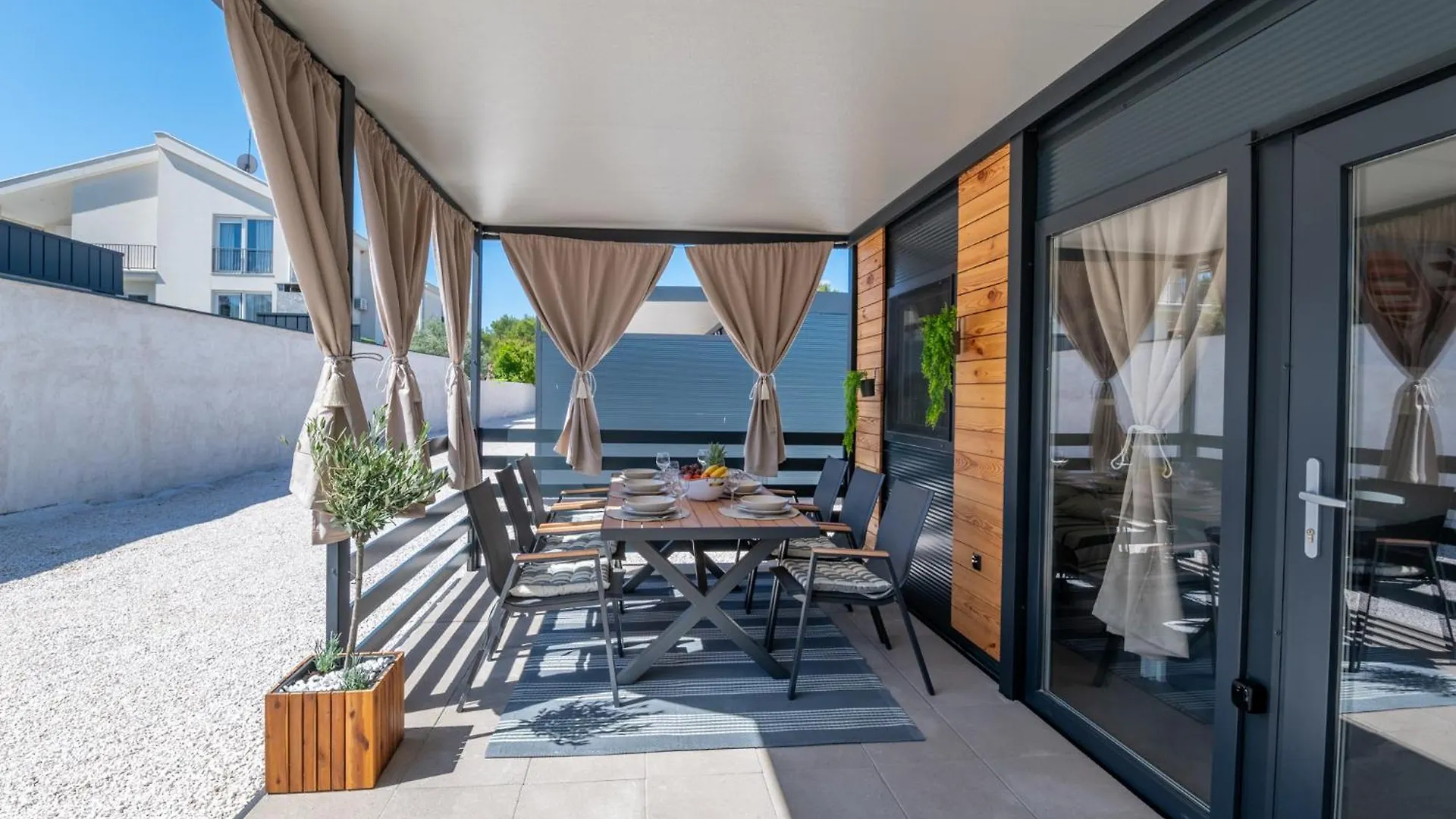 Mobile Home Mia & Roko - Beach Porat, Drage 0*,  Croatia