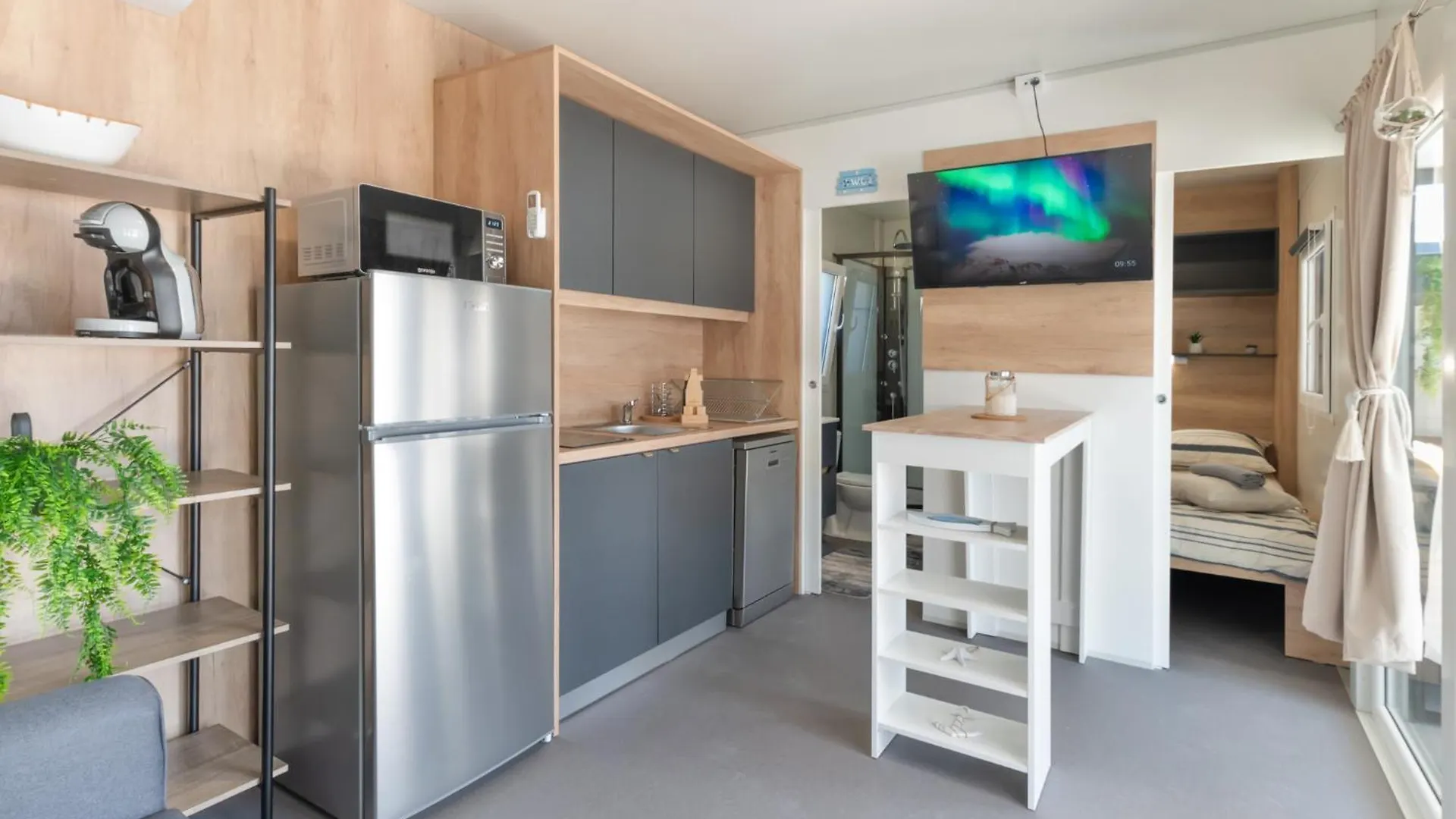 Apartment Mobile Home Mia & Roko - Beach Porat, Drage Croatia